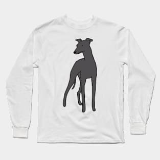 italian greyhound drawing Long Sleeve T-Shirt